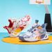 Kids' shoes mesh basketball shoes spring rotating buckle boys sports shoes double mesh breathable running shoes_vogvips.com
