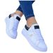 New Plus Size Spring And Autumn Korean Version White S, Casual Board For Women, Ins Breathable Thick Soled Women's_vogvips.com