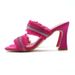 Women's Shoes New Sexy Square Toe Rhinestone Stiletto Heel Sandals, Simple And Versatile Solid Color Plus Size Women's Shoes_vogvips.com