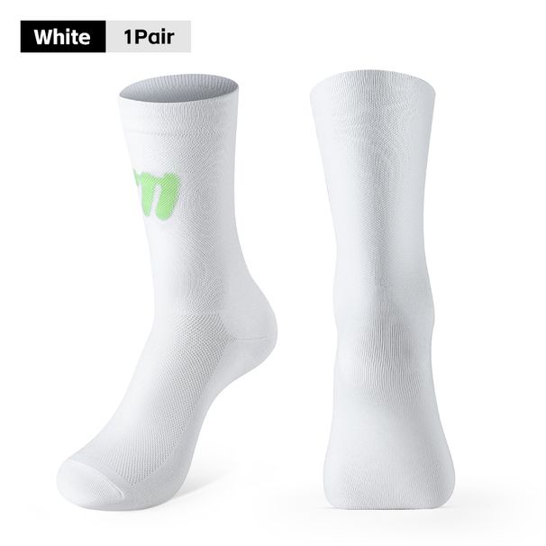 WEST BIKING Professional Sport Breathable Cycling MTB Road Bike Socks High Elastic Reflective Shock Absorbing_vogvips.com