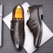 Mens Patent Leather Classic Lace-up Formal Oxford Tuxedo Dress Shoes_vogvips.com