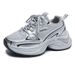 Women's Shoes Dad Shoes Female Student Sports Running Casual Shoes Platform Heightening Shoes_vogvips.com