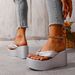 Summer New Style Plus Size Platform Flip Flops Women's Shoes European And American Style_vogvips.com