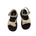 Bow Word With Thick Sole Small Height Increase Sandals Women's Versatile Muffin Roman Women's Shoes_vogvips.com