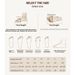 Flat Bottom Pearl Foot Sandals Women's 2026 Summer New Large Size Fashion Flower Sandals_vogvips.com