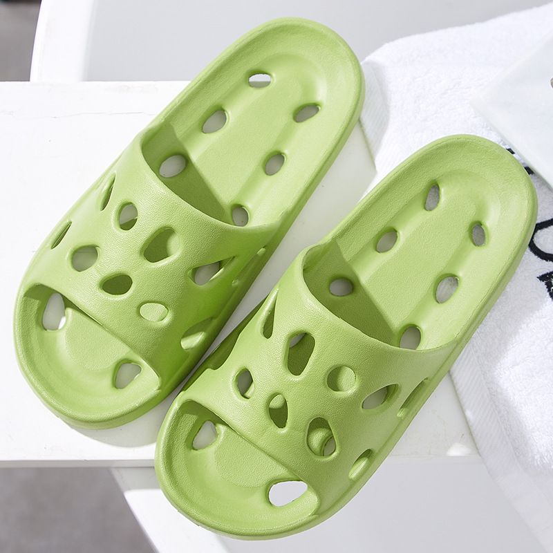 Summer Men Women Soft Sole EVA Non-slip Flip Female Home House Cloud Indoor Bathroom Slippers LX010_vogvips.com