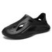 Men's Summer Soft Sole Clog Sandals With Cushioning, Sports Coconut Beach Closed-Toe Lightweight Slippers For Men_vogvips.com