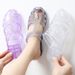 New Roman-style Fashion Sandals For Women, Summer Outdoor Wear, Crystal Closed-toe Jelly Wedges, Versatile Dual-use,_vogvips.com