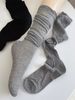 Stockings Woman Summer Thin Solid Color Mid-Calf Soft Breathable Loose Costum Sweet Balle Girls White Socks Puff_vogvips.com