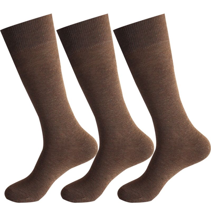 Women's fall and winter stockings loose knee-high socks women's warm casual high socks student socks_vogvips.com