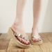 2022 New PP Grass Straw Woven Flip-Flops For Women Summer Internet Celebrity Fashion Sandals Korean Style_vogvips.com