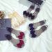 Heli Shark Summer New Transparent Daily Sandals Women's Ribbed Bowknot Casual Flat Peep Toe Shoes Slippers_vogvips.com