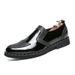 Unbeatable Quality Four Seasons Hairstylist Casual Pointed Leather Head British Men's Shoes_vogvips.com
