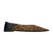 2025 Spring/Summer New Leopard Pattern With Pointed Flat Heels Cool Slippers, Small And Versatile Women's Single Shoes_vogvips.com