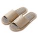 Linen Hotel Slippers, Disposable Slippers For Guesthouses, Beauty Salons, Home Use, Foreign Trade, Men's Thickened Non-slip Slippers_vogvips.com