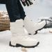 Snow Boots For Men And Women, Thick Cotton Shoes With Added Fleece, Outdoor Shoes, Anti Slip And Warm Boots_vogvips.com
