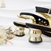 Women's open-toe shoe bag set hollow design shoes to wear for a party or wedding_vogvips.com