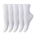 Women's socks Women's lovely pleated ankle socks autumn winter cotton socks with wooden ear lace midtube socks women's solid color_vogvips.com