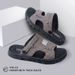 Men's New Summer Outerwear With Anti Slip Wear-resistant Soft Casual Fashionable Thick Sole, Dual-use Beach Slippers And_vogvips.com