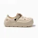 Hot Selling Solid Color EVA Slippers Suitable For Men Women Breathable Lightweight Adjustable Buckle Sandals Casual_vogvips.com