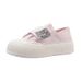 Thick Soled Small White Summer Thin Mesh Board Women, Breathable, And Two Pairs Of Velcro Single Shoes For Heel_vogvips.com