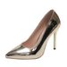 2024 New Women's Silver High Heels For Girls, Pointed Toe Stiletto Heels, Fashionable And Trendy, Professional Work_vogvips.com