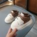 Children's Sports 2026 Spring And Autumn New Style Boys' Casual High-Top Sneakers Girls' Baby Soft-Soled White Shoes_vogvips.com