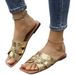 Cro-border Foreign Trade Plu-ize Lipper, Fahionable Caual Ummer Open-toe Quare-toed Flat Andal, Women'_vogvips.com