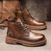 2025 New Autumn British Style Martin Boots Versatile Sports Casual Workwear Trendy Comfortable Men's Shoes_vogvips.com