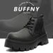 Large Size Martin Boots Men's Retro Tooling Boots Thick Sole Heightening Round Head Men's Boots_vogvips.com