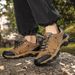 Large Waterproof Hiking Men's Outdoor Sports Camping, Breathable Workwear Shoes, Anti Slip And Wear-Resistant_vogvips.com