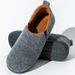 Crestar Men's Winter House Slippers Soft Warm Women Home Fluffy Flat Cotton Outdoor Indoor Antiskid Shoes With Memory_vogvips.com
