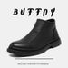 High Top Dress Commuter Men's Leather Boots Short Boots Tooling Vintage Martin Boots_vogvips.com