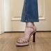In Stock! European American Retro Woven Fashion Hollow-out Fish-mouth Strap Sandals For Women With Platform And Chunky_vogvips.com