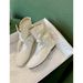 2025 Fall/Winter New Niche Design Lace-Up Height-Increasing White Ankle For Women, Vintage Slim Boots_vogvips.com