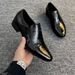 【Store Hot Sale】Italian Pointed Toe Men's Leather Shoes British High-end 2024 Summer New Casual Light Business_vogvips.com