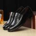 New Four Seasons Casual Business Formal For Work Office Men's Pointed Leather Shoes_vogvips.com