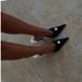 STRIDEO French Pointed Pearl Sandals Thin Heel Celebrity Banquet Cool Slippers 2026 New White Rose Suede High Heels Women_vogvips.com