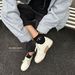 Genuine Leather Retro White Sneakers For Women 2026 New Versatile Wrinkled Thick-Soled Height-Increasing Casual Sports Shoes Soft Sole Board Shoes For Women_vogvips.com