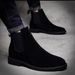 European Warm Series Martin High Top Suede Winter 2025 New British Style Trendy Men's Boots Order_vogvips.com