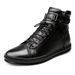 High Top Martin Boots Men's Head Men's Boots Fleece Cotton Boots Tooling Military Boots Men's Shoes_vogvips.com