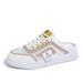 Tide Half To White Shoes Schoolgirl Casual Shoes Board Shoes Internet Celebrity Street Shot_vogvips.com