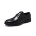 Euro Step 2025 Spring New Men's Brogue Lace-up Pointed Casual Wedding Business Formal Leather Shoes 1233-W_vogvips.com