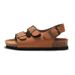 2025 Spring Summer Children Boys Girls Cork Sandals One-Word Shoes Flip-Flops Trendy Beach Korean Style Double Ring_vogvips.com