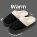 2024 New Trendy Thick-Soled Furry Slippers Warm Autumn Winter Snow Boots Closed-Toe Cotton Shoes For Women Non-Slip_vogvips.com