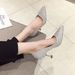 Wedding For Women 2025 New Crystal High Thin Heels Pointed Toe Sequins French Style Internet Celebrity Girl Single Bride_vogvips.com
