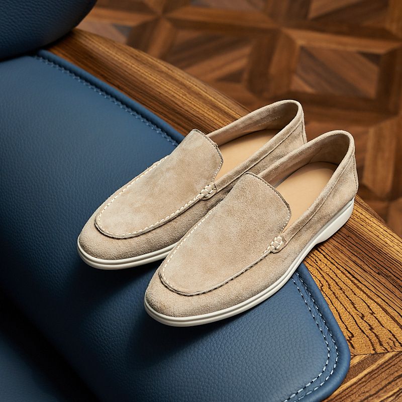 Men’s Shoes British Loafers Retro Casual Slip On Men's Loafers Flat Casual Lazy Loafers Men_vogvips.com