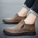 Men's Shoes Large Size Casual Shoes Men's Platorm Sleeve High Top Boots Men's Martin Boots Outdoor_vogvips.com