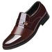 Shake the sound with the new men's formal leather shoes business casual fashion simple pedal lazy shoes a generation of hair_vogvips.com
