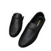 2025 Summer New Lefu Korean Edition, One Step Lazy, Breathable Driving, Casual Leather Shoes, Men's Soft Soles_vogvips.com